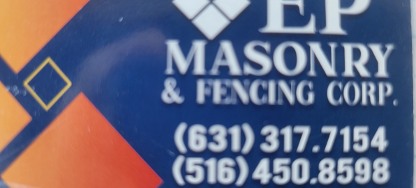 EP MASONRY AND FENCING